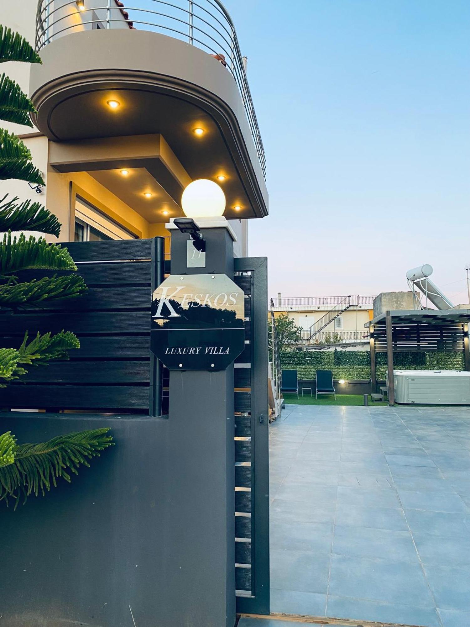 Keskos Luxury Villa Artemida  Exteriör bild