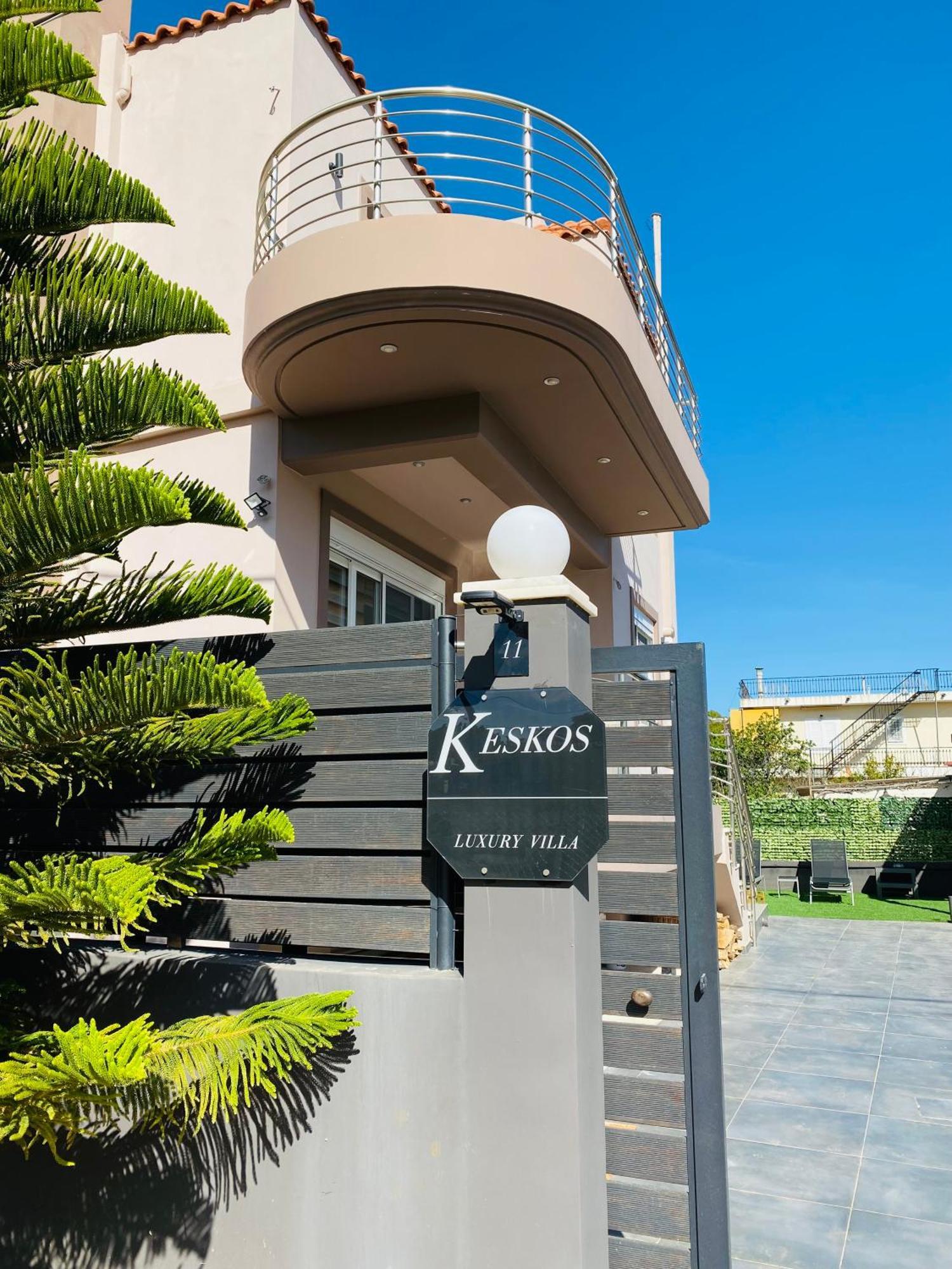 Keskos Luxury Villa Artemida  Exteriör bild