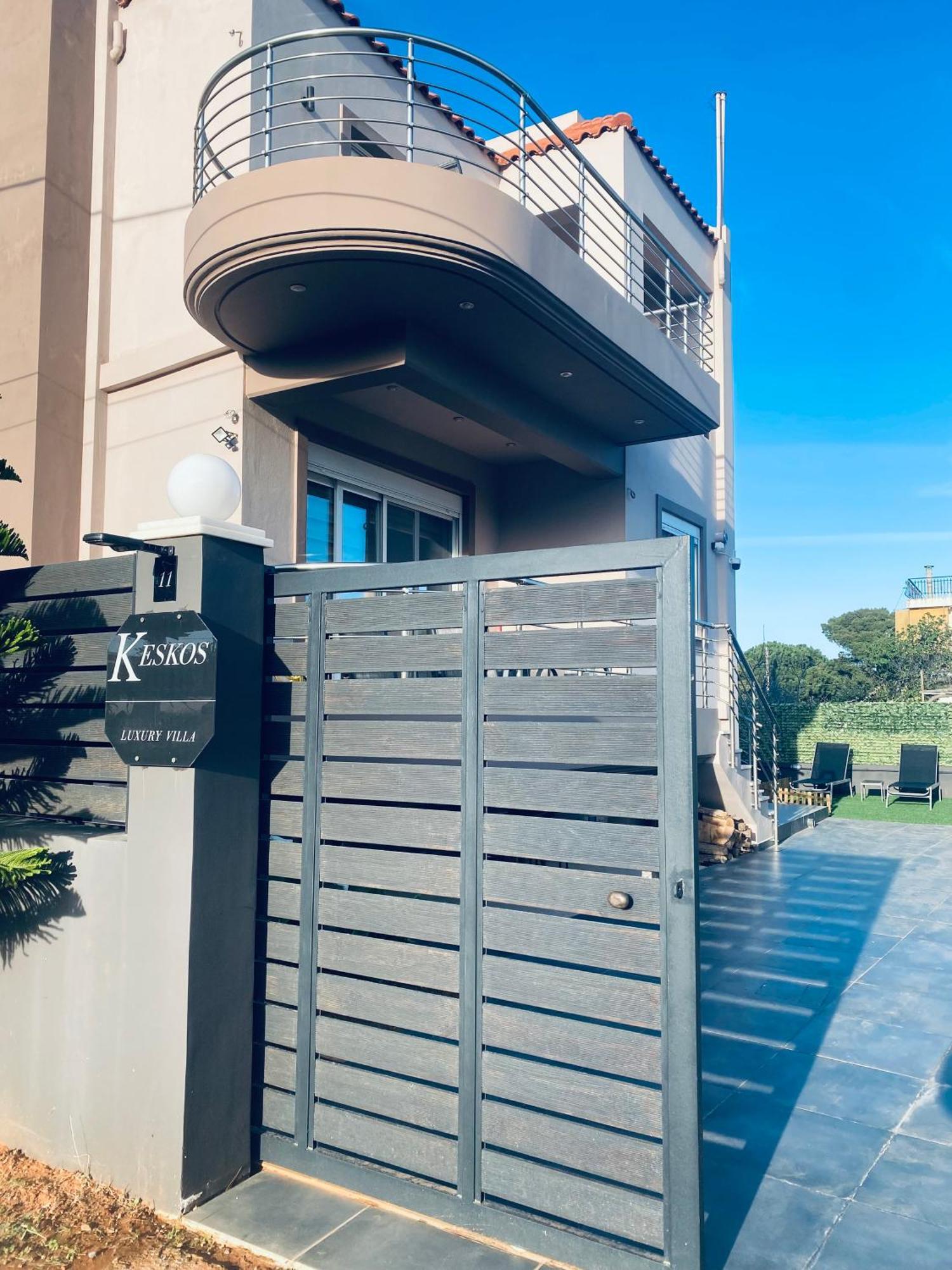 Keskos Luxury Villa Artemida  Exteriör bild