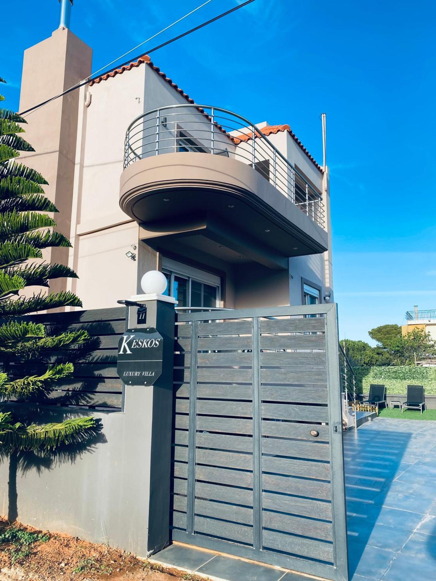Keskos Luxury Villa Artemida  Exteriör bild