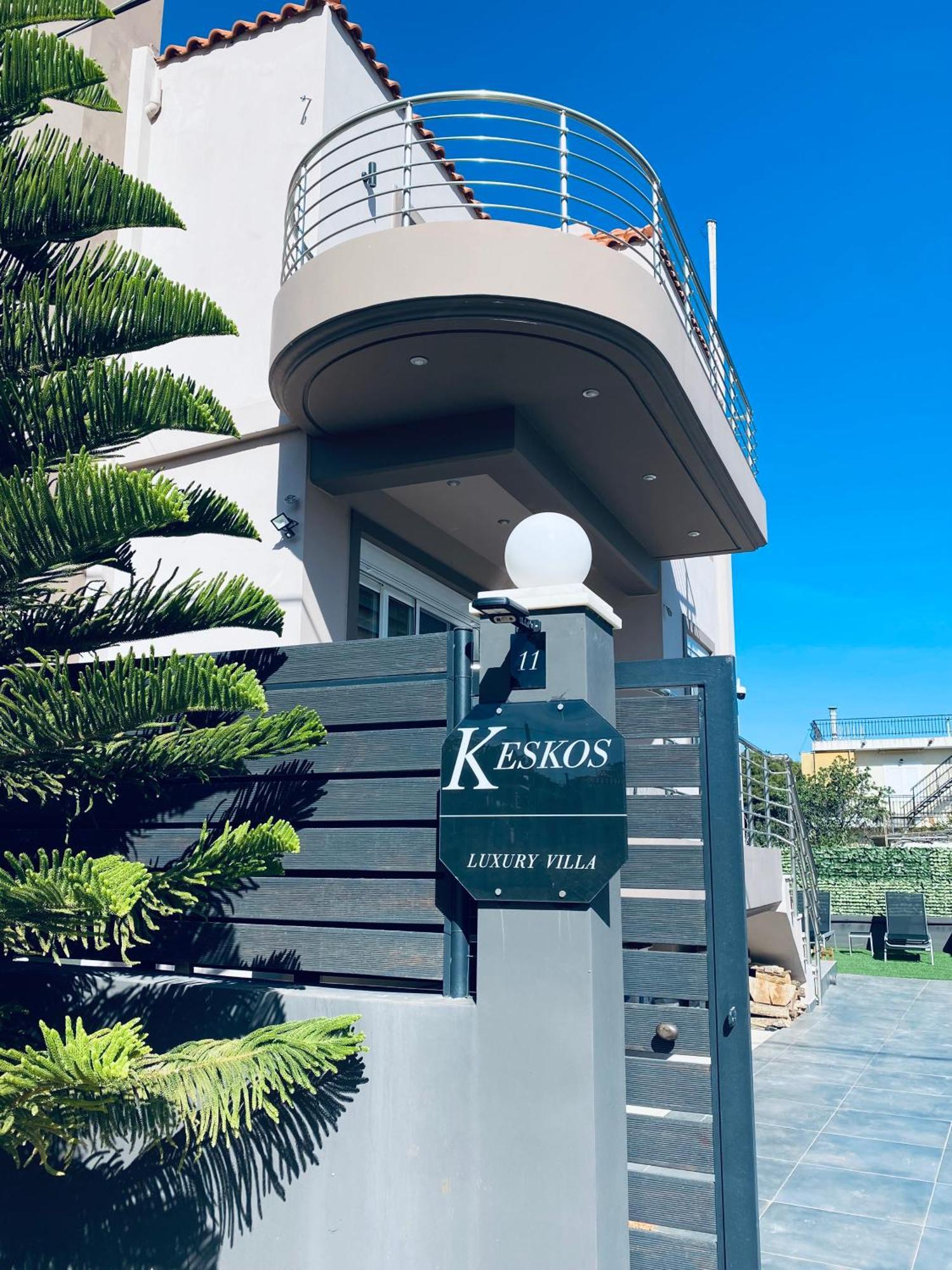 Keskos Luxury Villa Artemida  Exteriör bild
